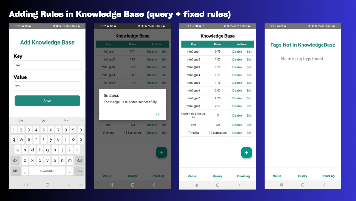 AI Course Advisor Chatbot screen 5
